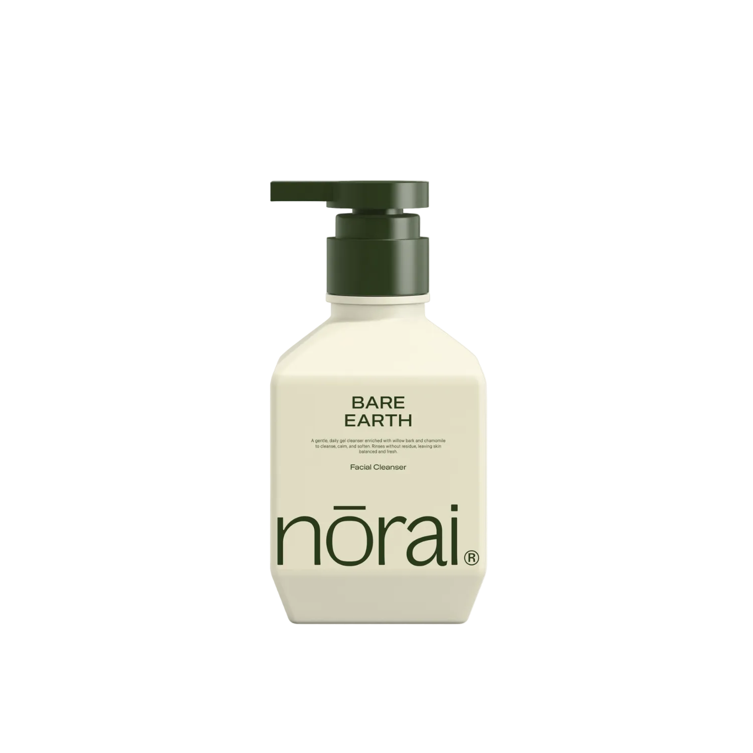 Norai Bare Earth bottle on a white background