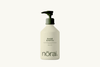 Lotion bottle labeled 'Bare Earth' by 'norai' on a white background