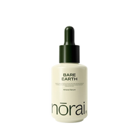 Norai skincare dropper bottle on a white background